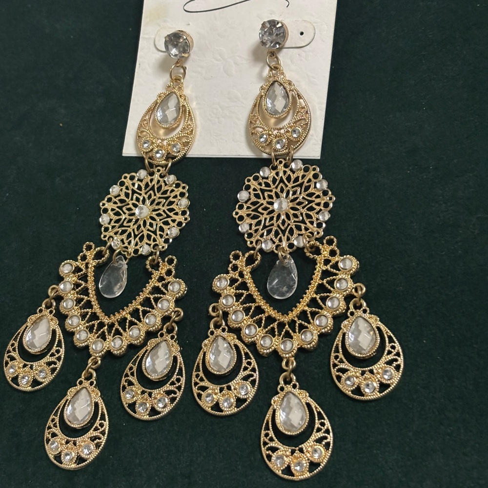 Golden earrings